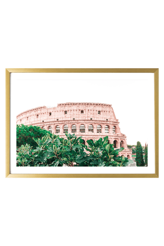 Italy Print - Rome Art Print - Colosseum #2