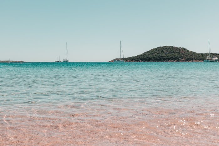 Italy Print - Sardinia Art Print - White Beach #1