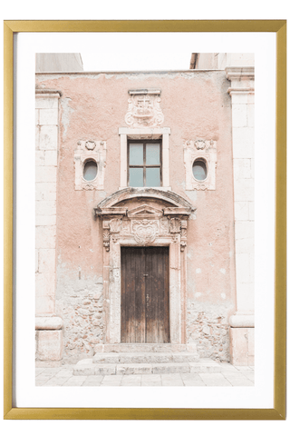 Italy Print - Sicily Art Print - Church of Saint Catherine