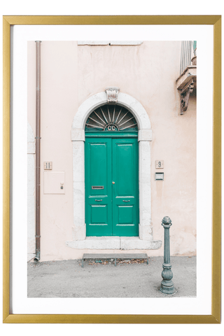 Italy Print - Sicily Art Print - Green Door