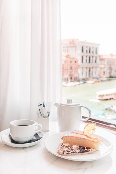 Italy Print - Venice Art Print - Breakfast with a View