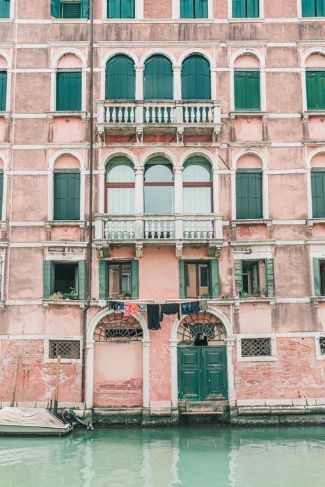 Italy Print - Venice Art Print - Canal Doors #2