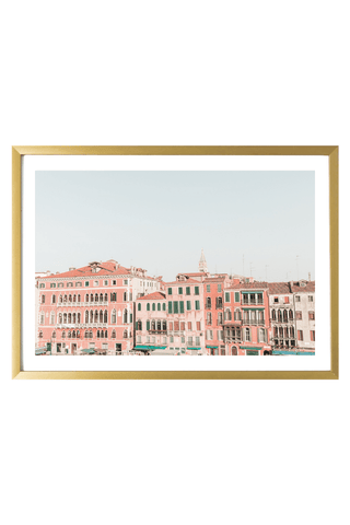 Italy Print - Venice Art Print - Colorful Buildings