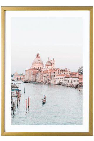 Italy Print - Venice Art Print - Gondola