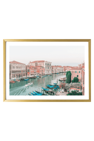 Italy Print - Venice Art Print - Grand Canal #1