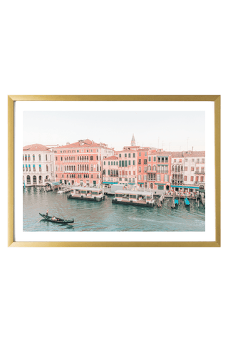 Italy Print - Venice Art Print - Grand Canal #3