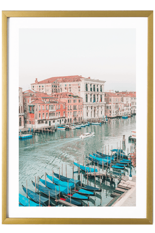 Italy Print - Venice Art Print - Grand Canal #7