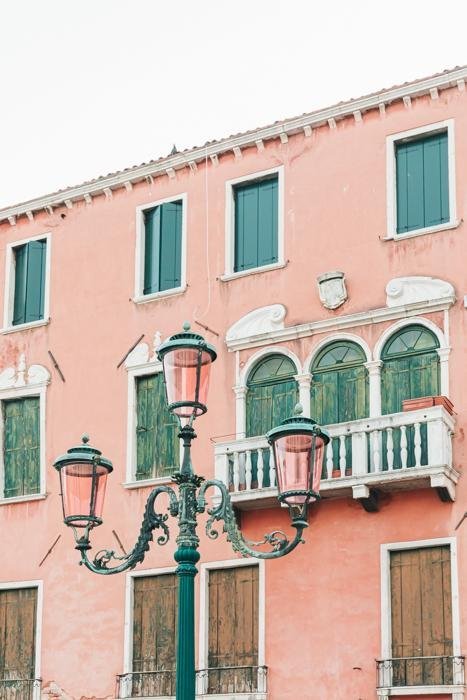 Italy Print - Venice Art Print - Street Lamp #3