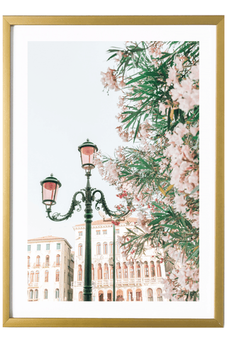 Italy Print - Venice Art Print - Street Lamp #6