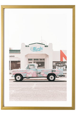 Marfa Print - Marfa Art Print - Public Radio