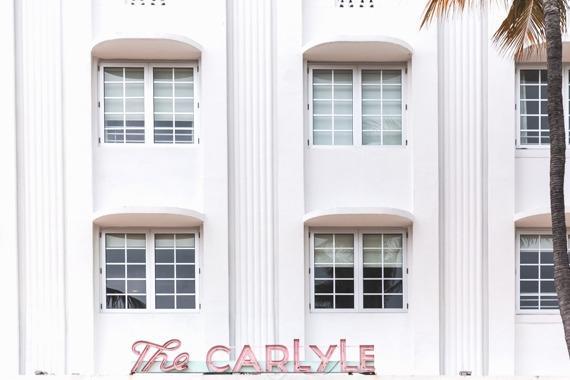 Miami Print - Miami Art Print - The Carlyle #1