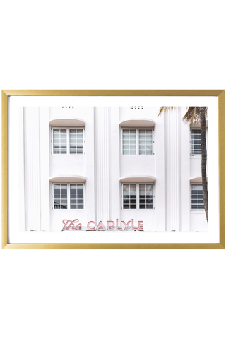 Miami Print - Miami Art Print - The Carlyle #1