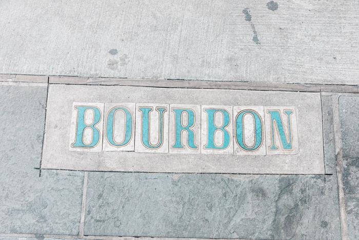 New Orleans Print - New Orleans Art Print - Bourbon St.