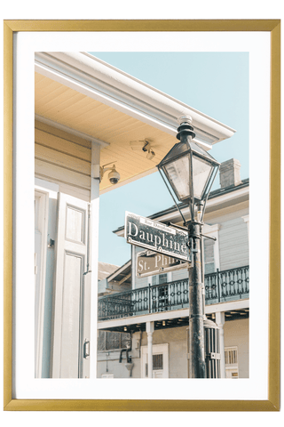 New Orleans Print - New Orleans Art Print - Dauphine