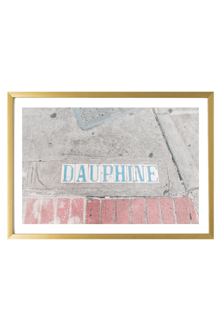 New Orleans Print - New Orleans Art Print - Dauphine St.