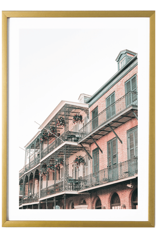 New Orleans Print - New Orleans Art Print - Fleur de Lis