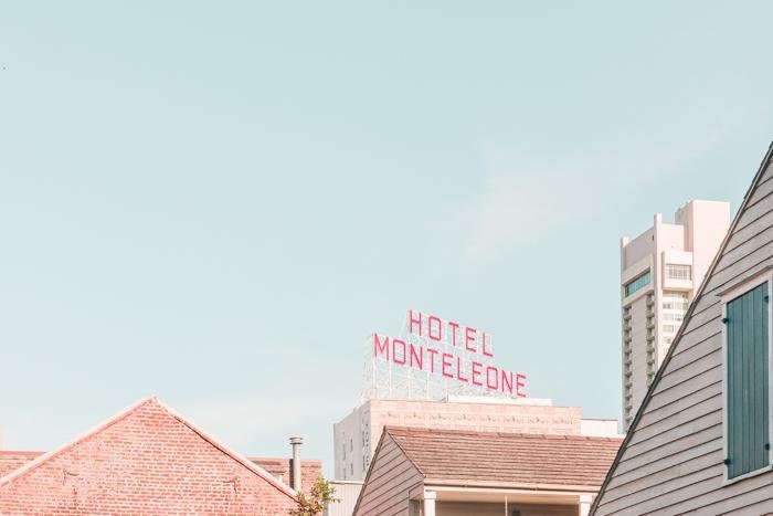 New Orleans Print - New Orleans Art Print - Hotel Monteleone #1