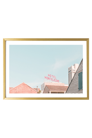 New Orleans Print - New Orleans Art Print - Hotel Monteleone #1