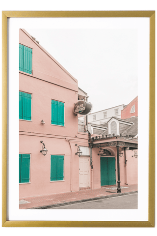 New Orleans Print - New Orleans Art Print - Jazz Bistro