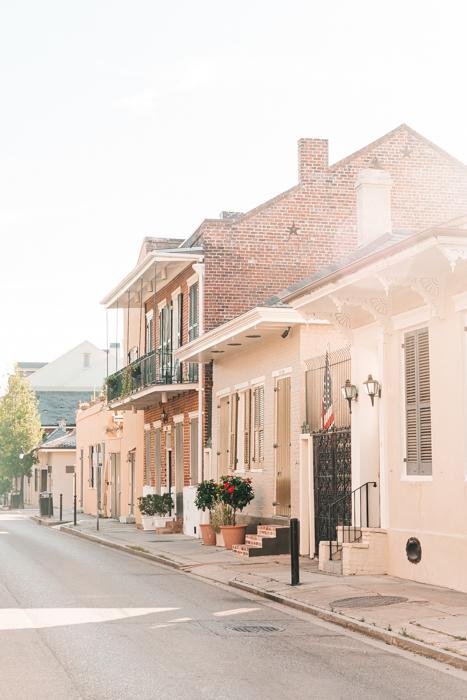 New Orleans Print - New Orleans Art Print - Morning in the Quarter