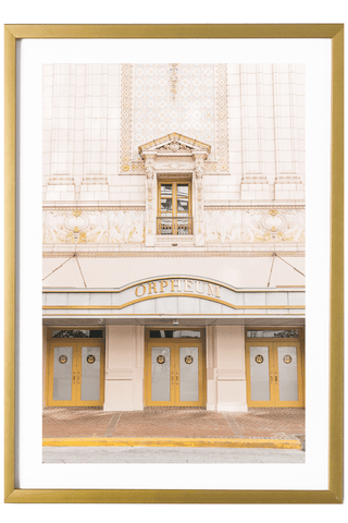 New Orleans Print - New Orleans Art Print - Orpheum Theater #2