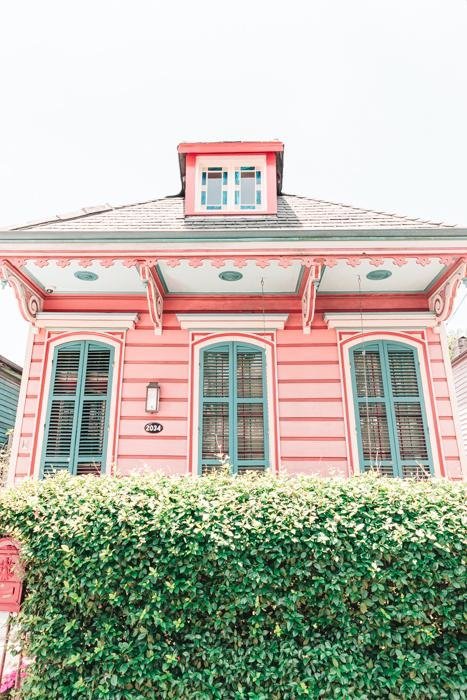 New Orleans Print - New Orleans Art Print - Pink House