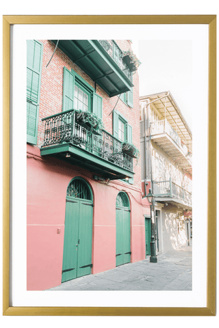 New Orleans Print - New Orleans Art Print - Pirate's Alley