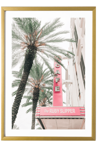 New Orleans Print - New Orleans Art Print - Ruby Slipper Cafe