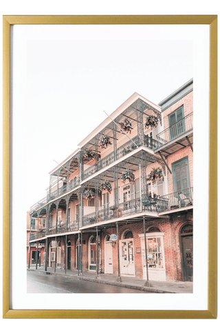 New Orleans Print - New Orleans Art Print - The French Quarter #1