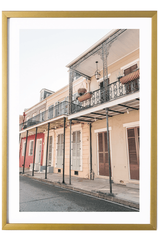 New Orleans Print - New Orleans Art Print - The French Quarter #11