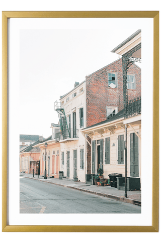 New Orleans Print - New Orleans Art Print - The French Quarter #2
