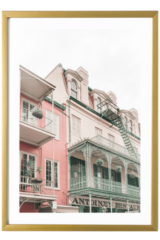 New Orleans Print - New Orleans Art Print - The French Quarter #6