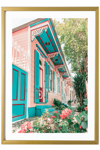 New Orleans Print - New Orleans Art Print - The French Quarter #7