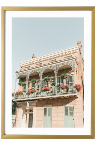 New Orleans Print - New Orleans Art Print - The French Quarter #9
