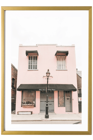 New Orleans Print - New Orleans Art Print - Wedding Chapel