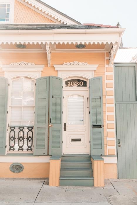 New Orleans Print - New Orleans Art Print - Yellow House