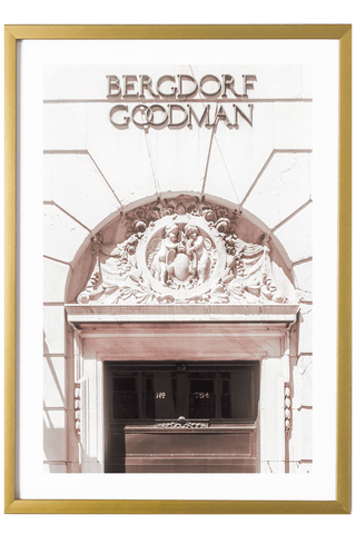 New York City Print - New York City Art Print - Bergdorf