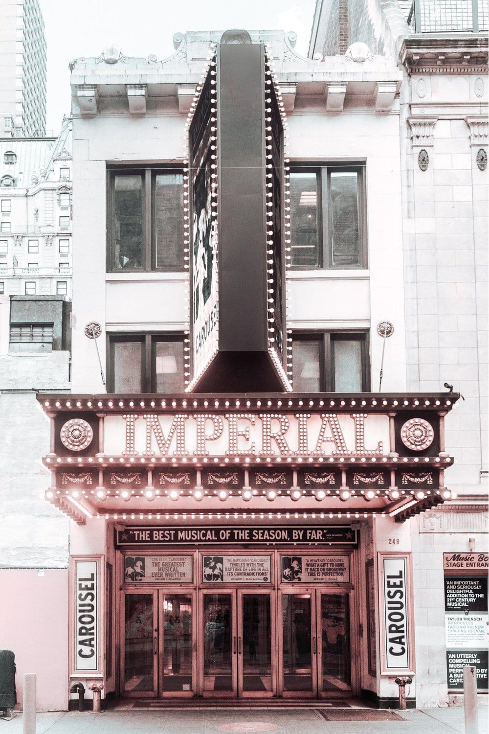 New York City Print - New York City Art Print - Broadway