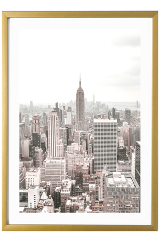 New York City Print - New York City Art Print - Manhattan Skyline