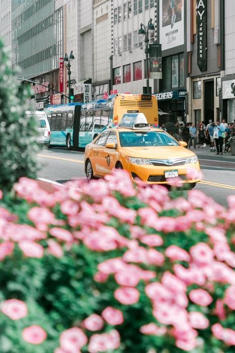 New York City Print - New York City Art Print - Yellow Cab