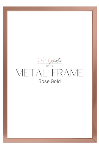 Picture Frame - Metal Frame Vertical - Rose Gold