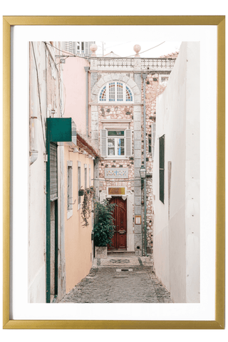 Portugal Print - Lisbon Art Print - Alfama Street #1