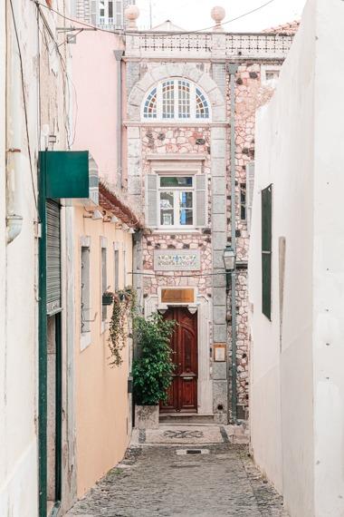 Portugal Print - Lisbon Art Print - Alfama Street #1