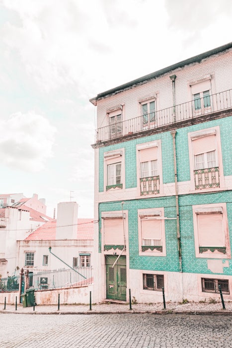 Portugal Print - Lisbon Art Print - Alfama Street #2