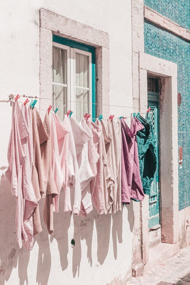 Portugal Print - Lisbon Art Print - Laundry #4