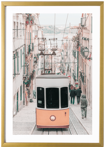 Portugal Print - Lisbon Art Print - Tram