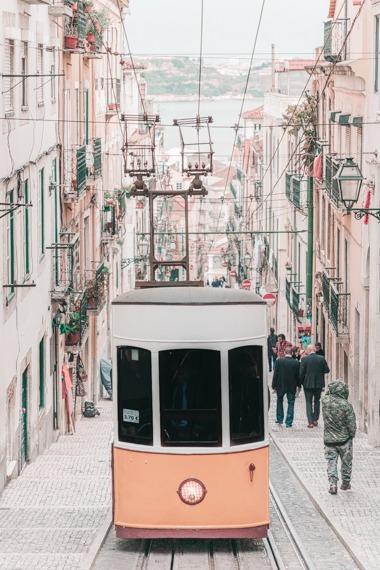 Portugal Print - Lisbon Art Print - Tram