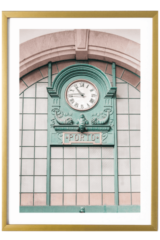 Portugal Print - Porto Art Print - Train Station