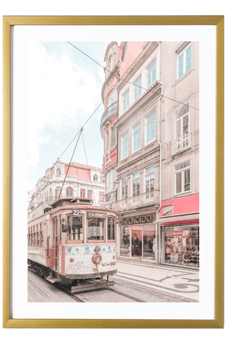 Portugal Print - Porto Art Print - Tram #1