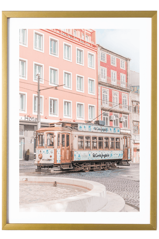 Portugal Print - Porto Art Print - Tram #2